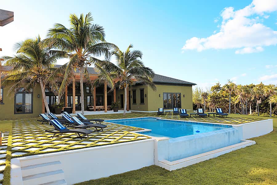 Main Villa Pool View 1