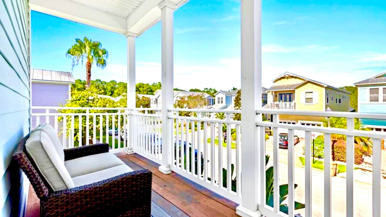 First floor covered lanai