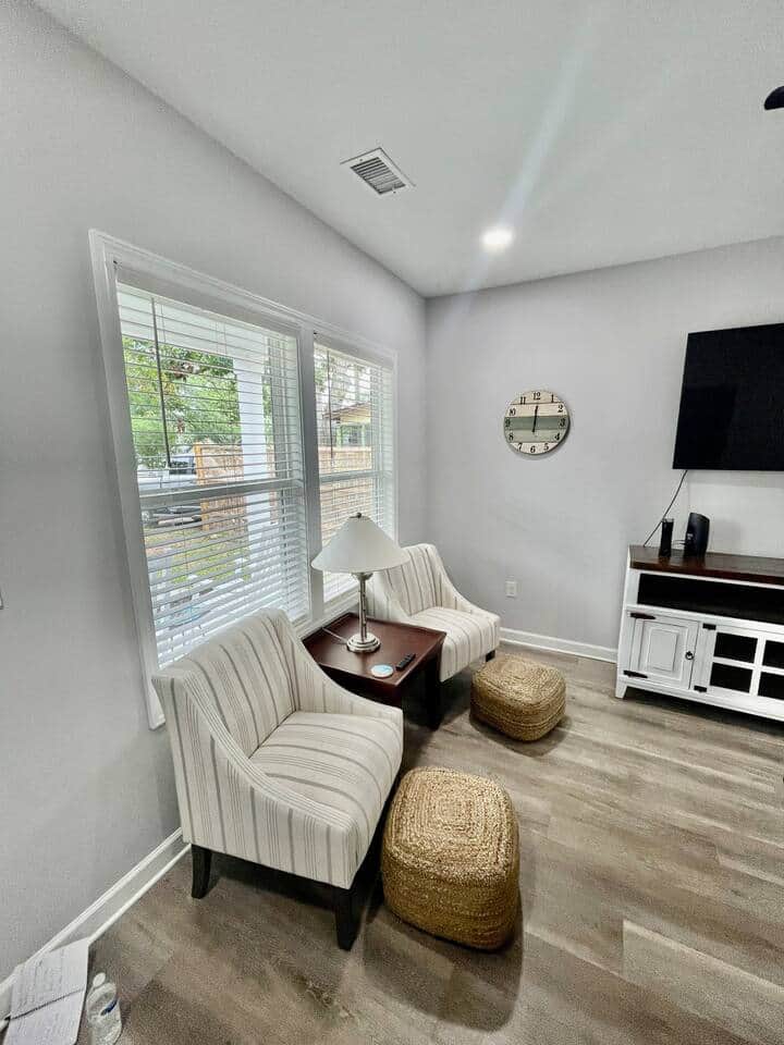 Comfy area to read and relax