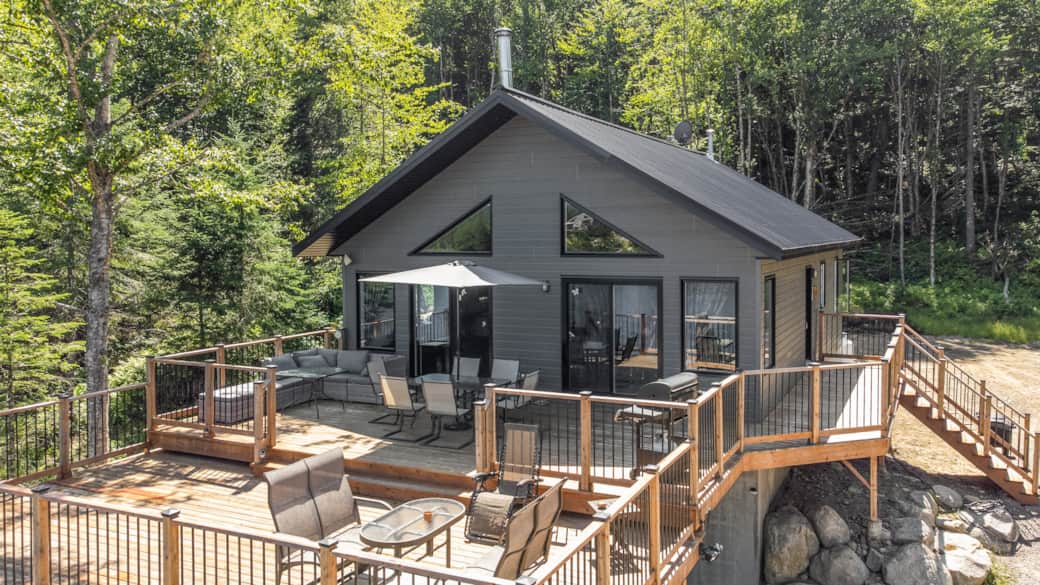 Vue extérieur du chalet Vue extérieur du chalet