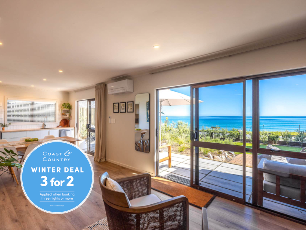 WAIHEKE BEACHFRONT 3FOR2
