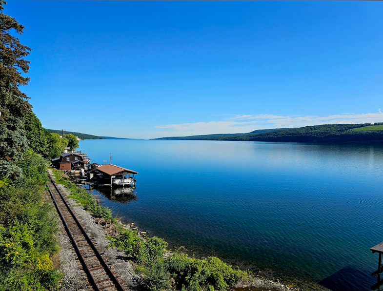 Your view from the deck!  Looking north.
