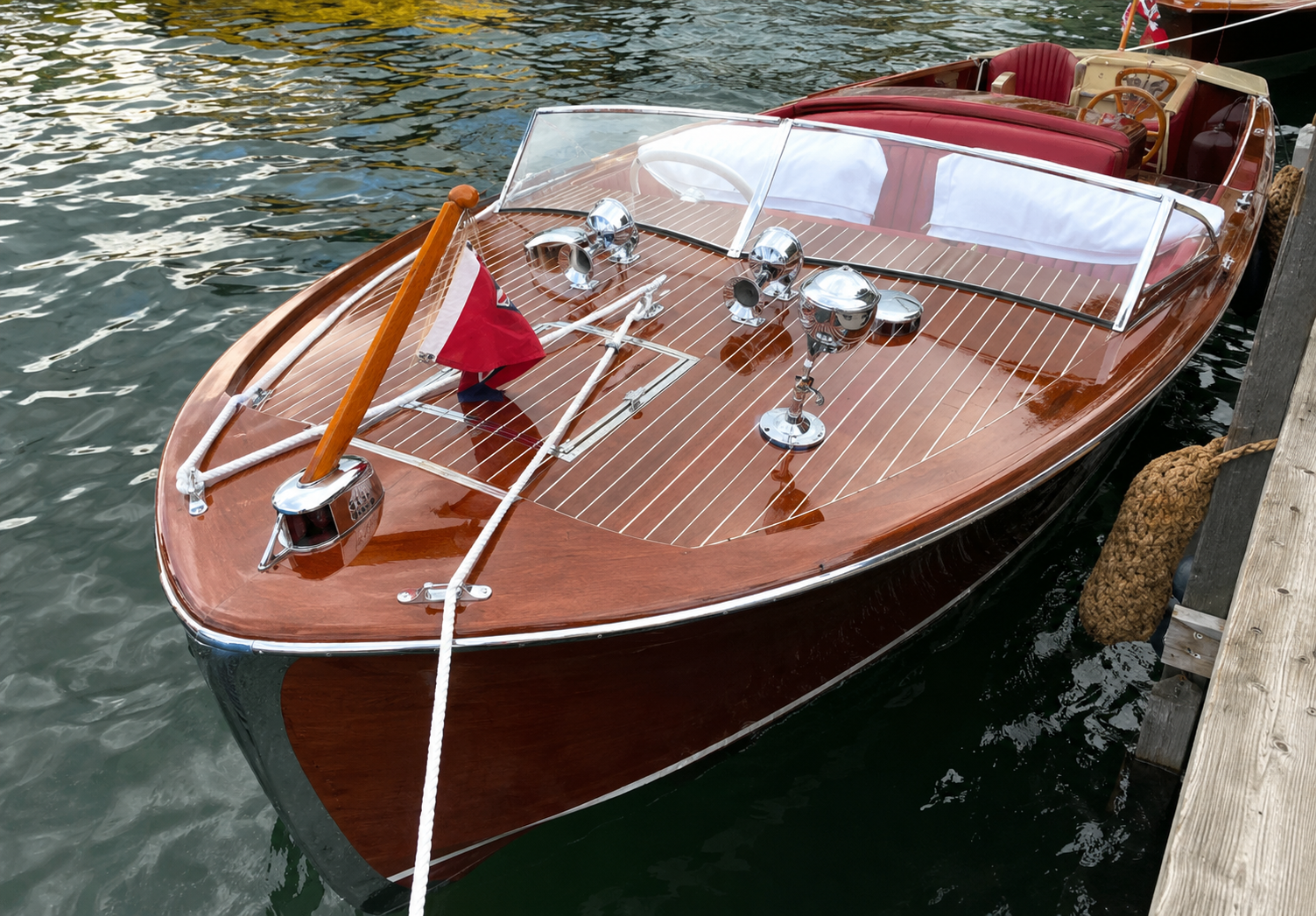 Antique Boat Show in Clear Lake, Iowa