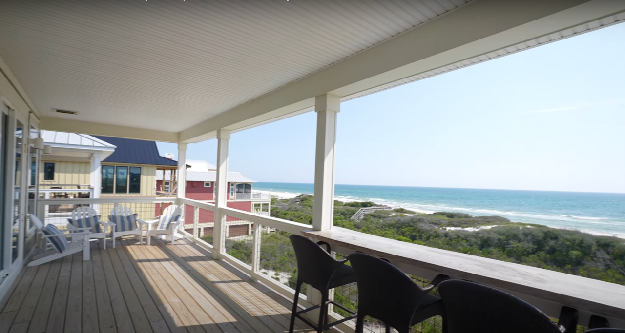 Gorgeous view from the deck of Sweet Necessity