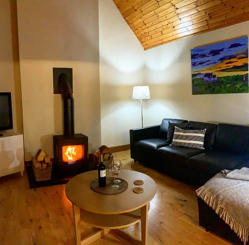 Cosy Log Fire. Cosy Log Fire.