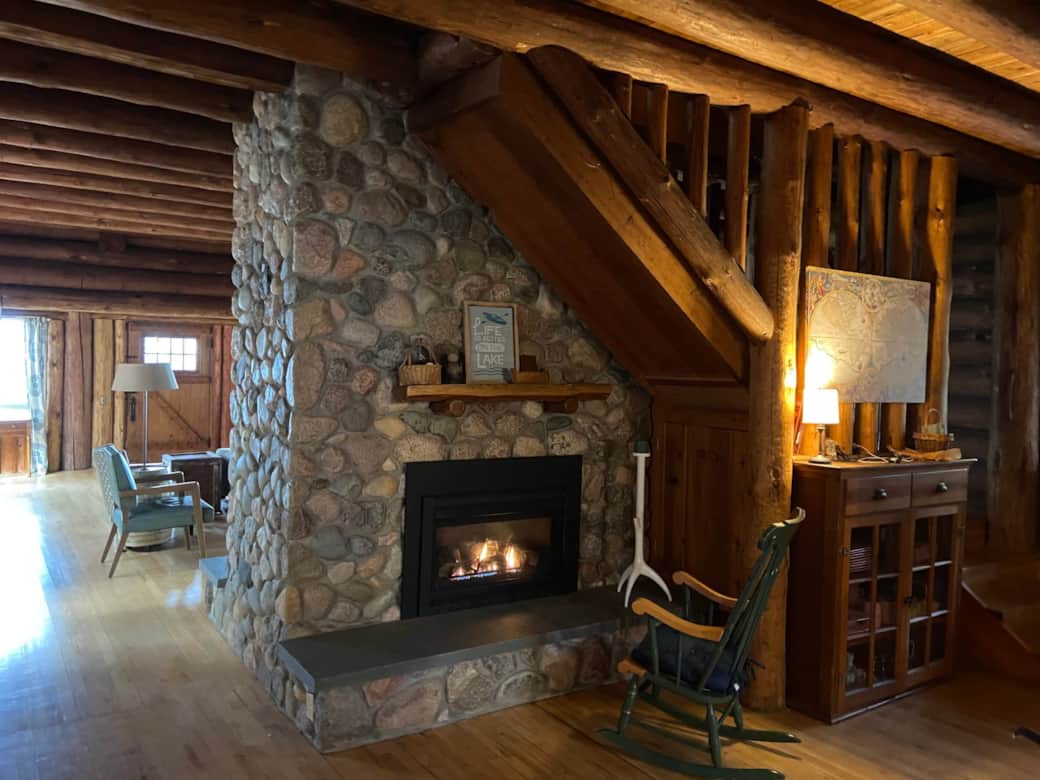 Main House- 2nd fireplace