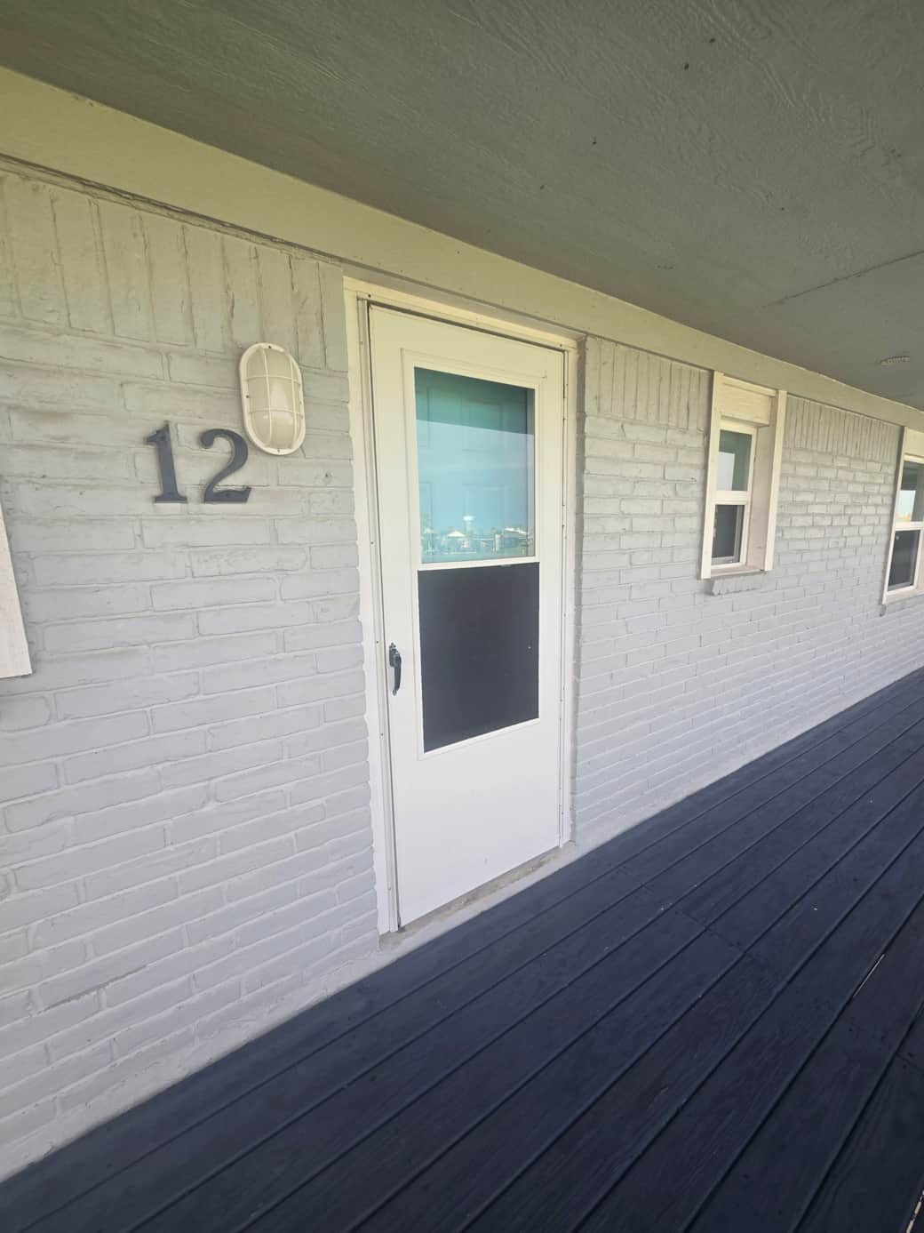 Entrance of #12 on Building A Entrance of #12 on Building A