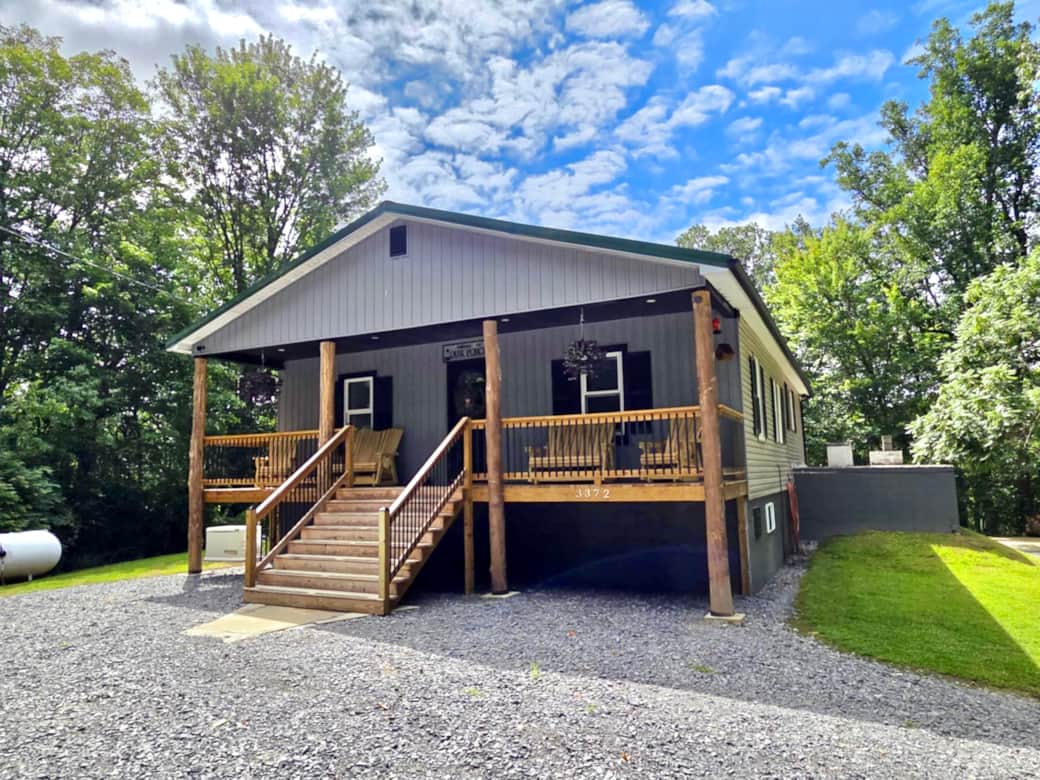 Front of house 