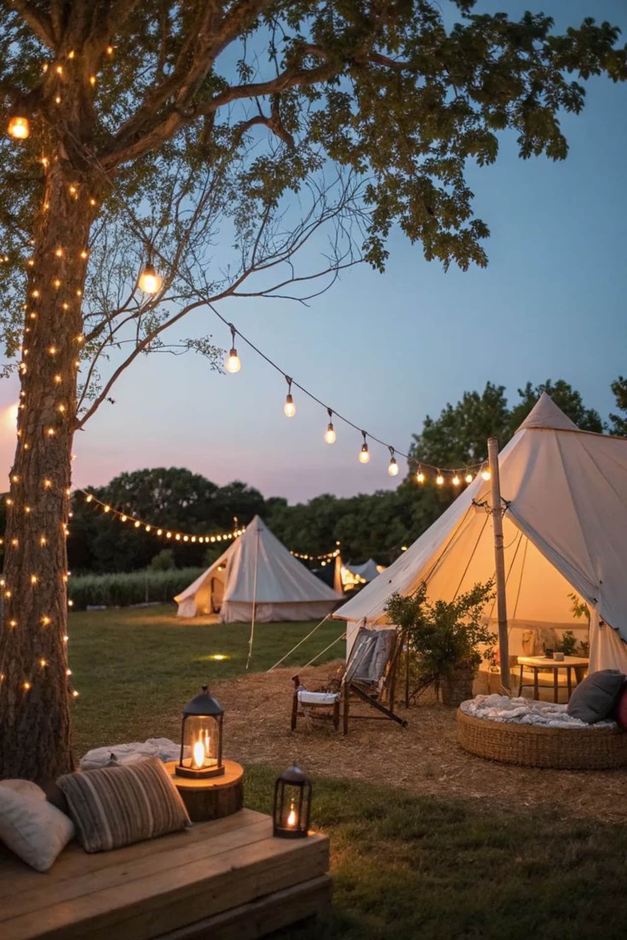 Magical Evenings Beneath the Twinkle Lights