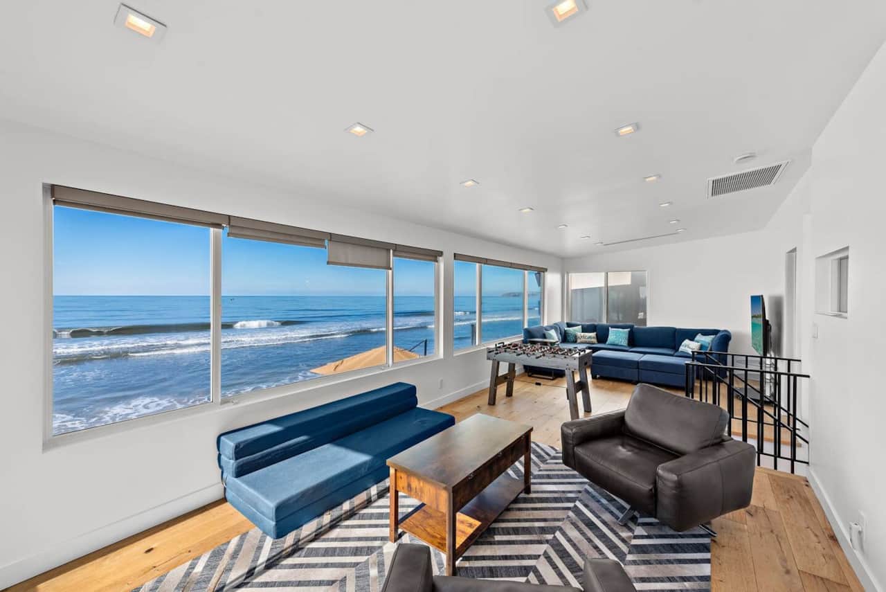 upstairs game room