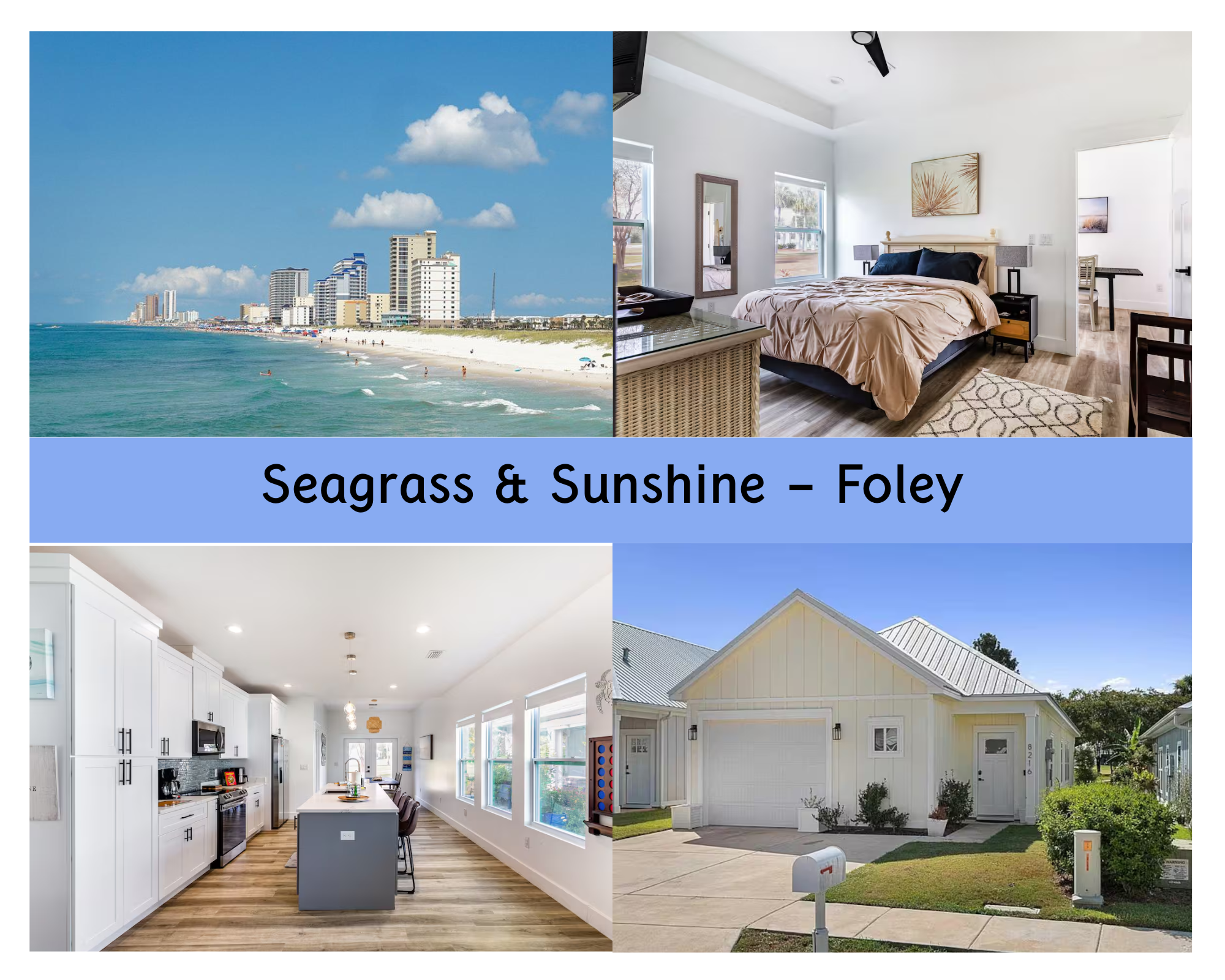 Seagrass & Sunshine Cottage in Foley
