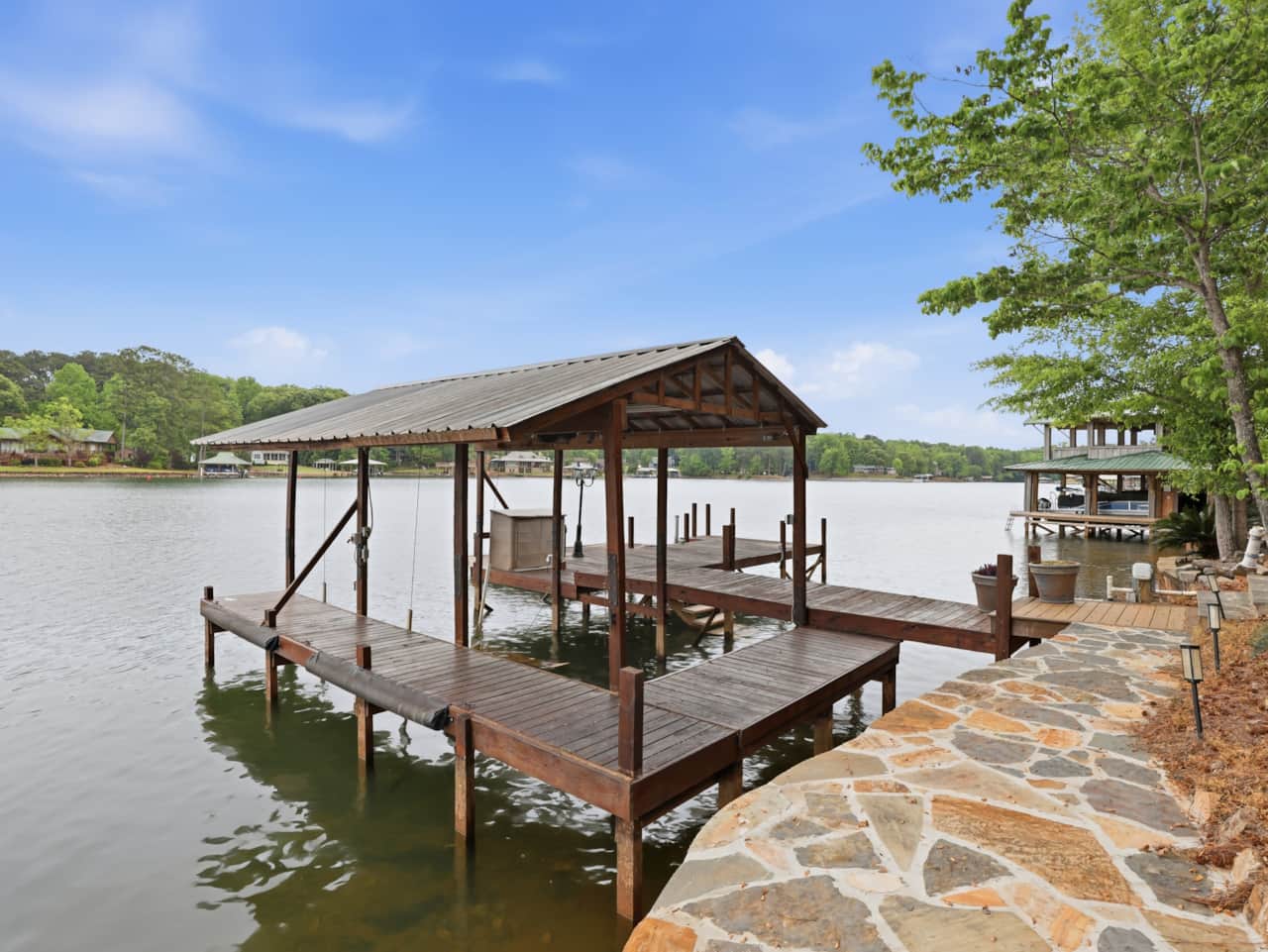 Dock/ pics taken during drought and lower water levels