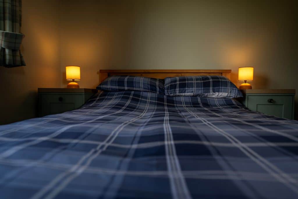 Bedroom at night 