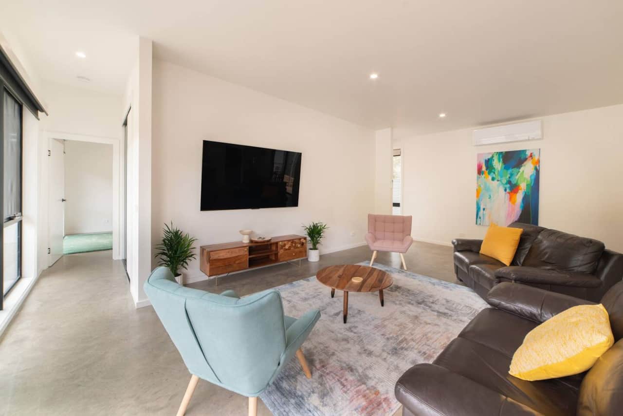 Spacious living with great views