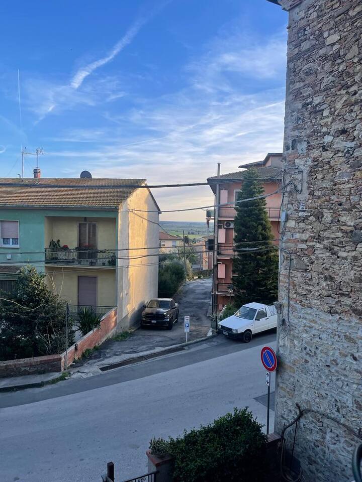 Vista della strada