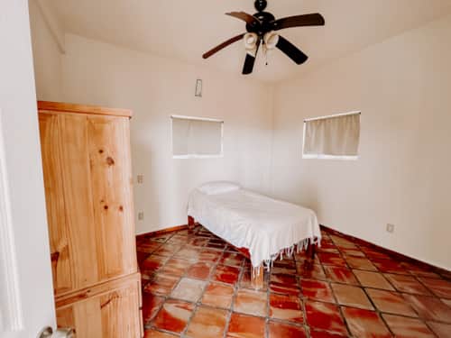 El Cuarto 5 second floor bedroom at Cerrito Encantado
