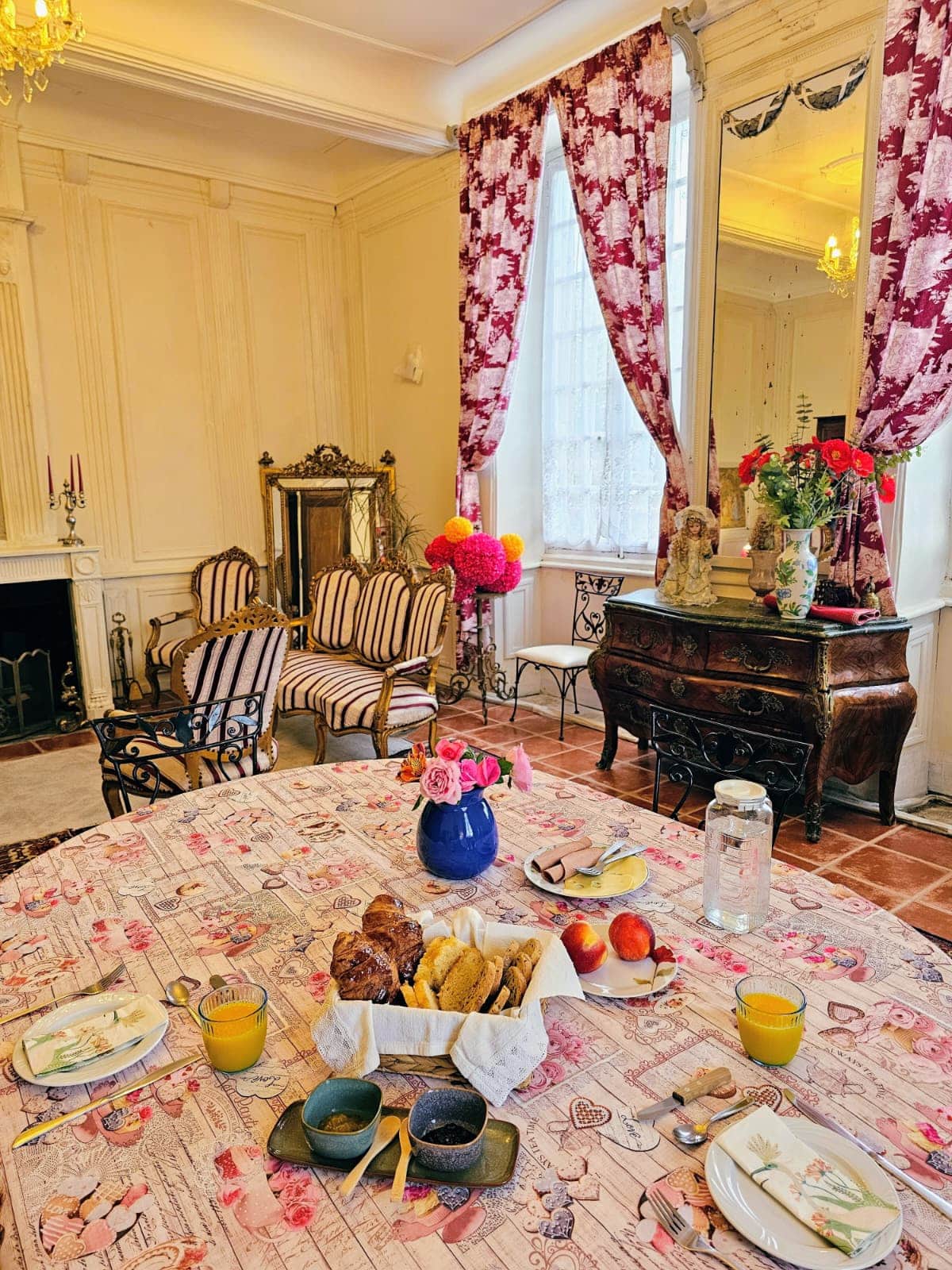 Petits déjeuner Château Arche d'Aure