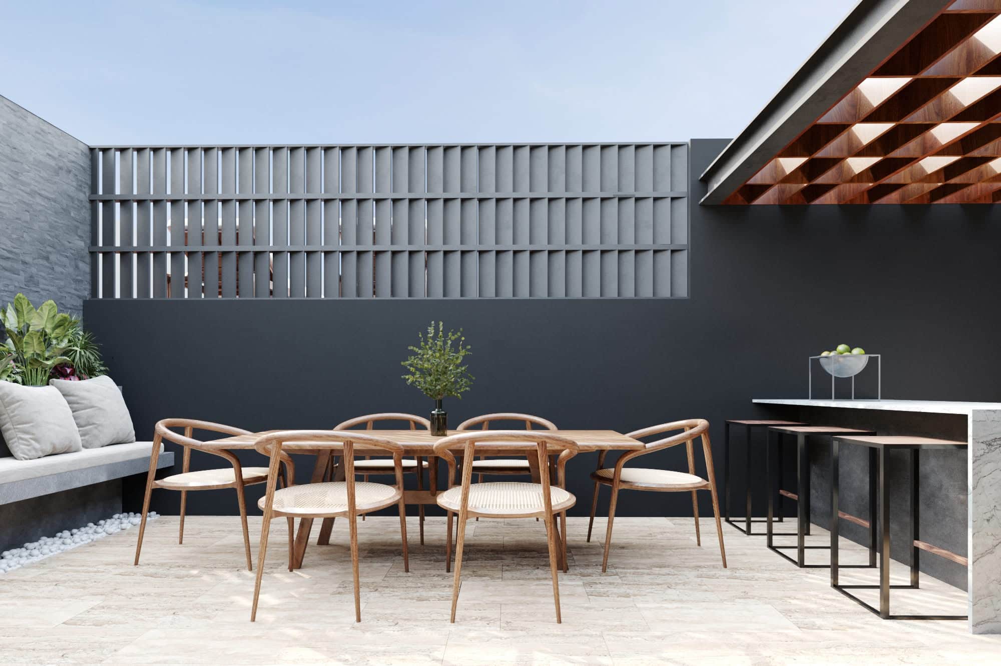 Espace commun - La terrasse sur le toît.JPG