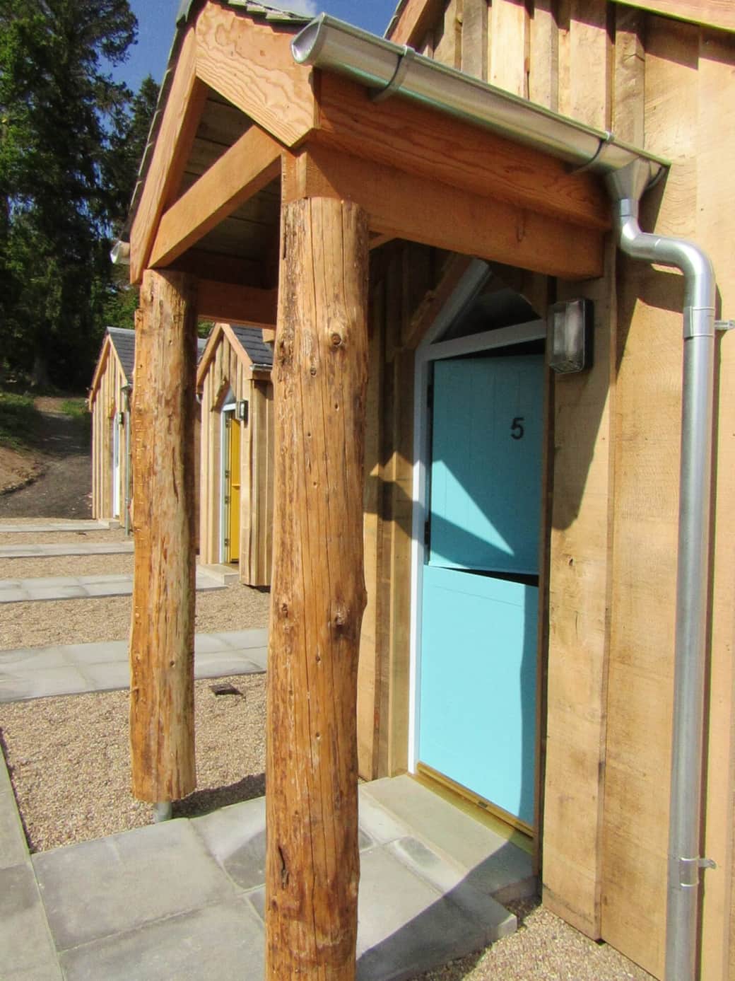 Step free number 5 front door (with paved ramp)