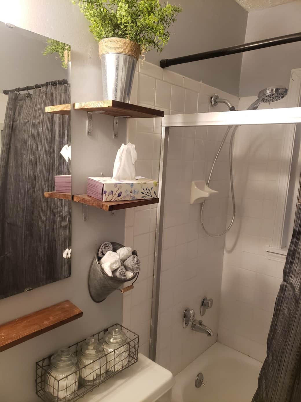 Shower and tub enclosure