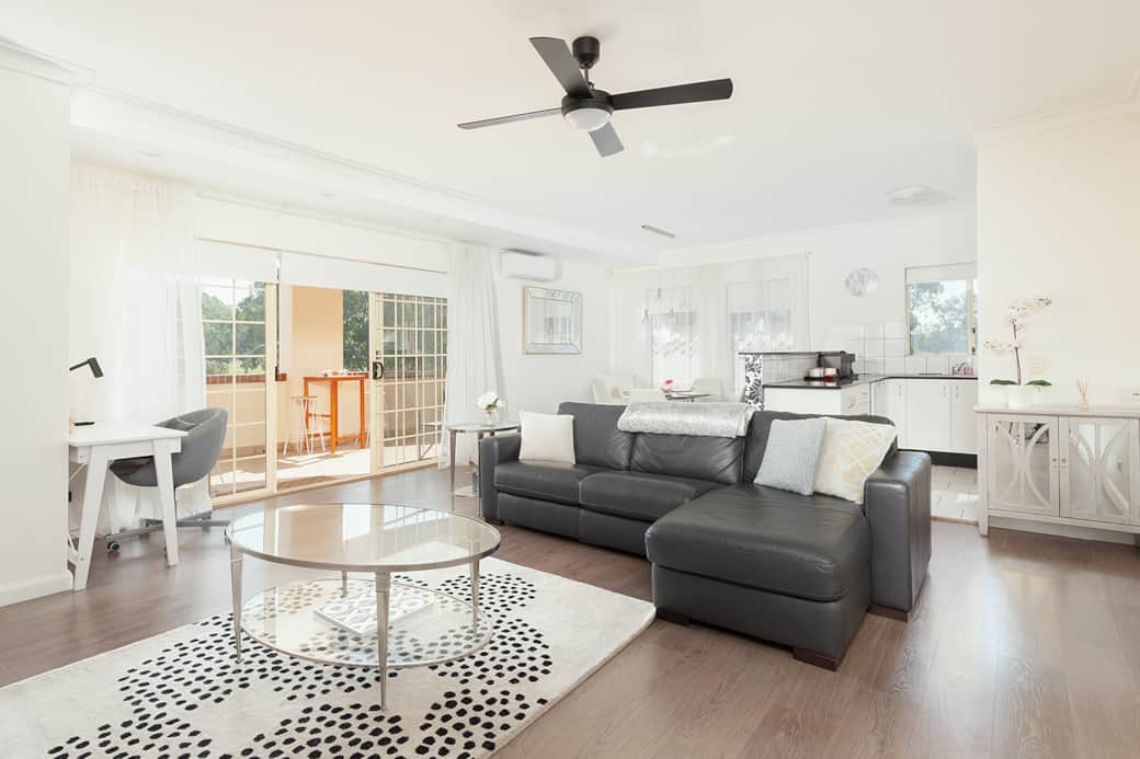 Spacious living area