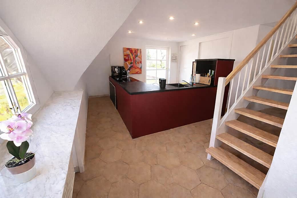 Staircase to the attic