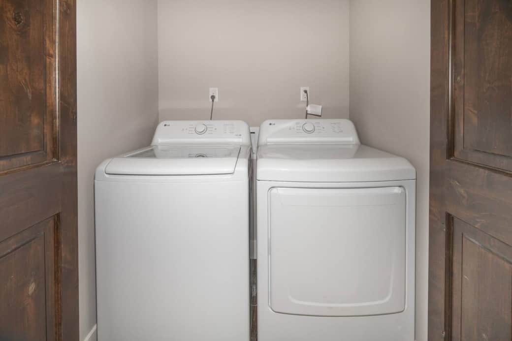 Laundry area