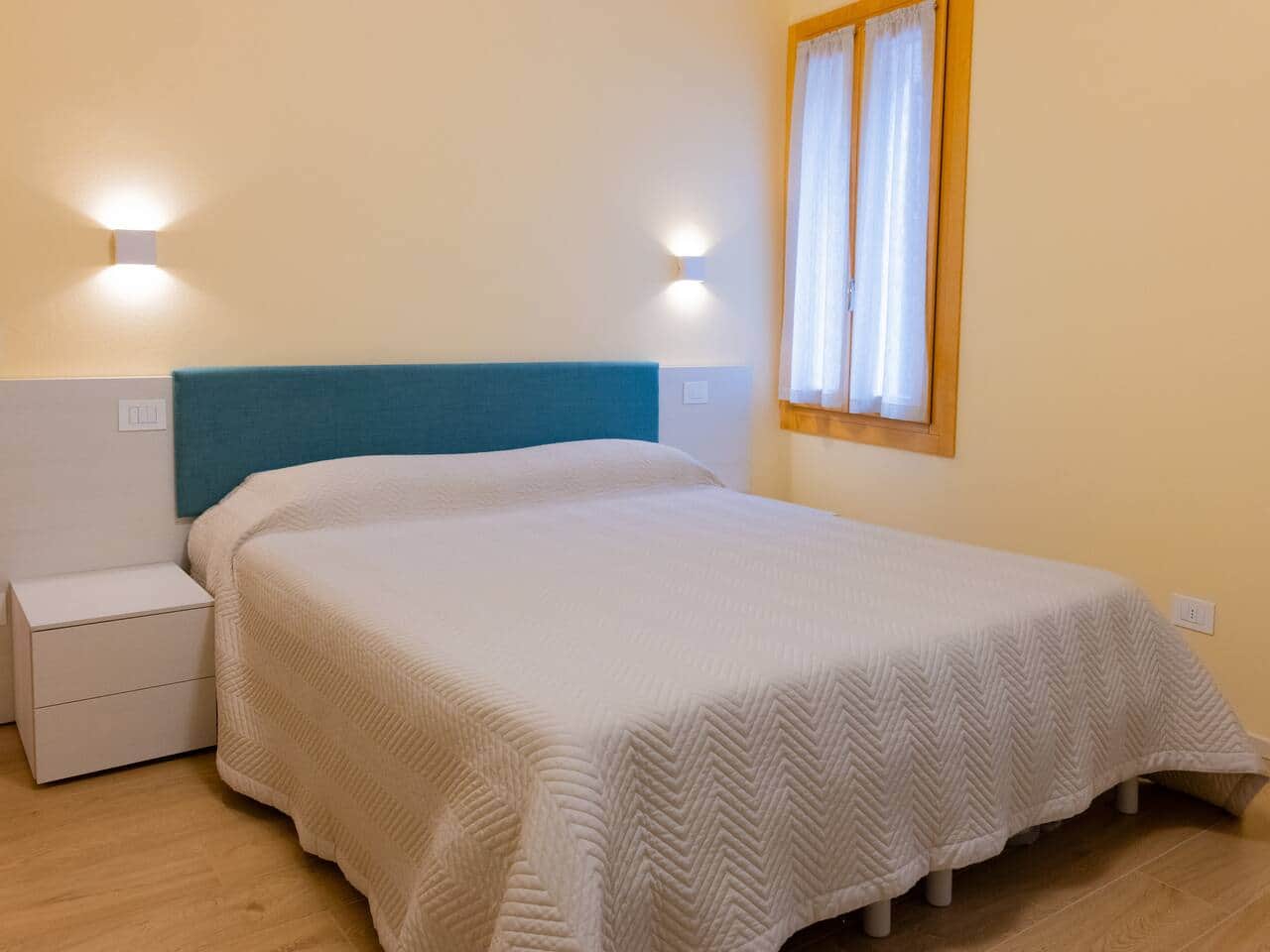 Letto matrimoniale, a richiesta possono diventare 2 letti singoli