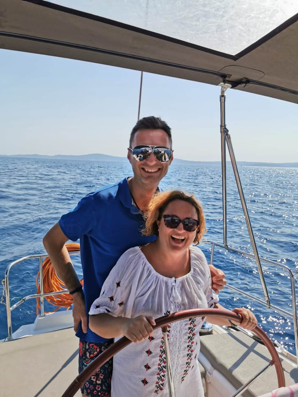 Mirela and Leonard, your Mar Escape Villa hosts in Croatia