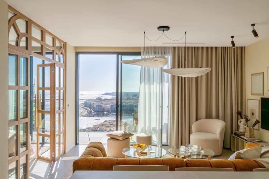 Living room - floor-to-ceiling light and elegant design create a stunning, inviting living space