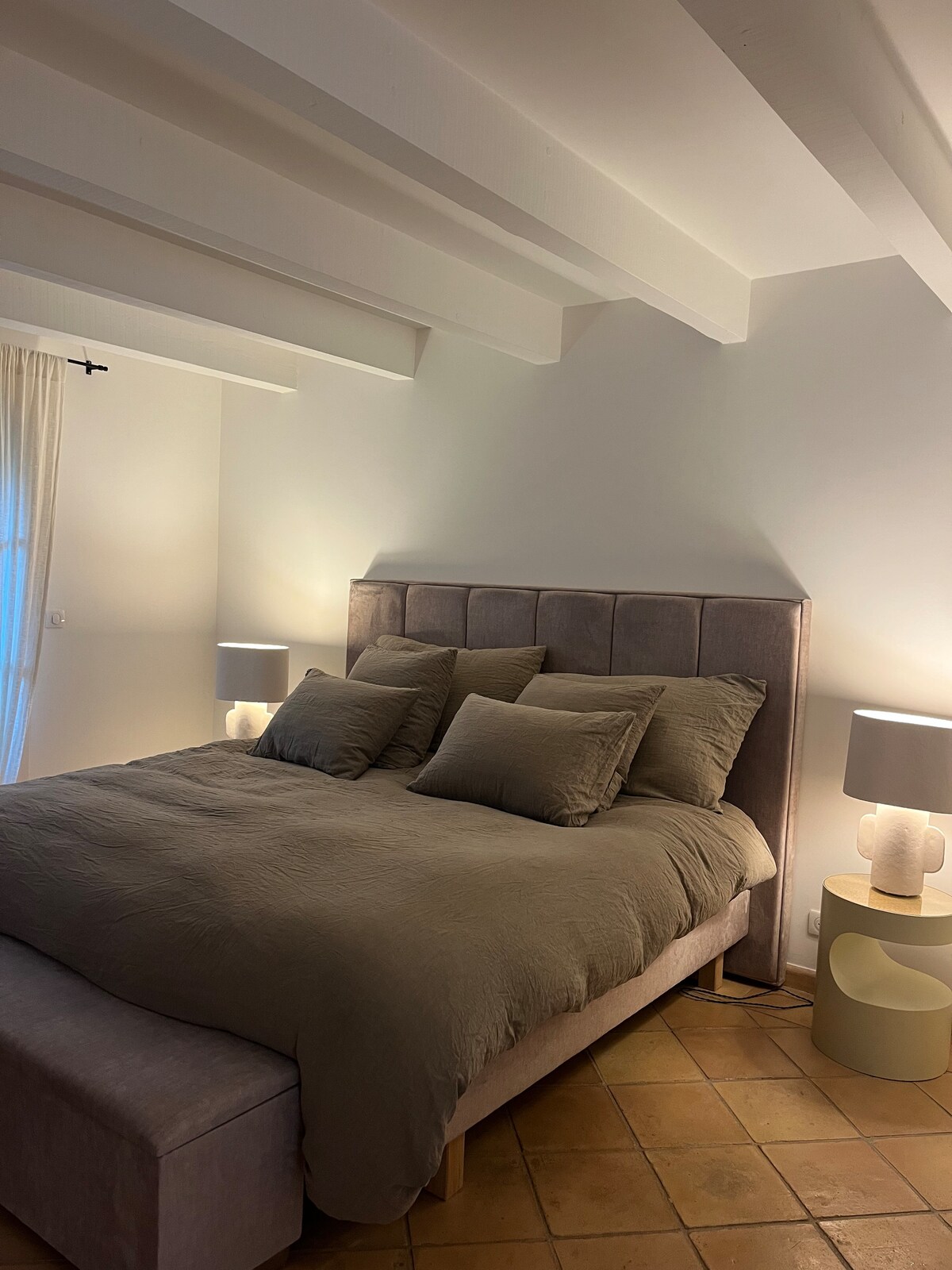 Provençal farmhouse & padel court swimming pool AC