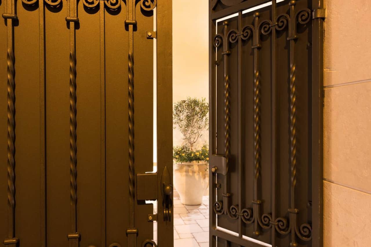 Main Entrance to the villa