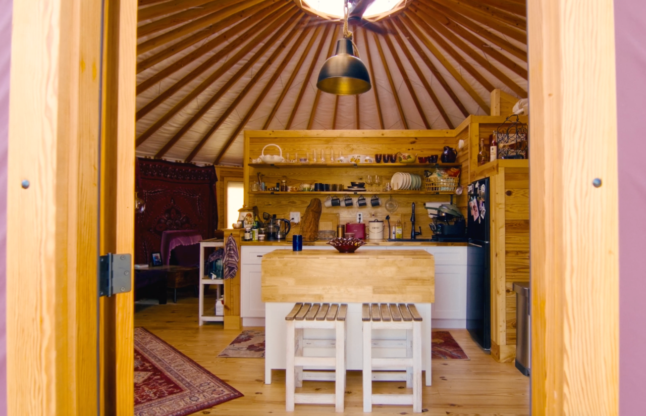 Interior from front door