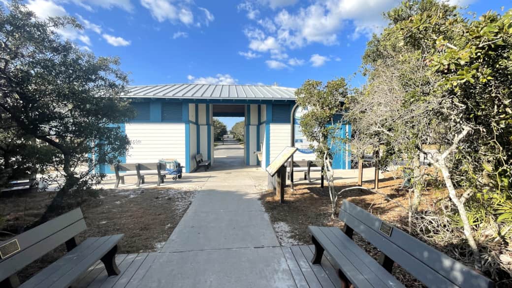 Beach Access with washrooms