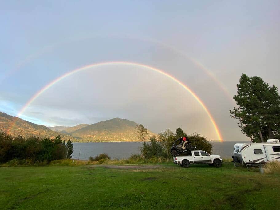 Fabulous fullservice RV site on Lake Pend Oreille Camping in Sandpoint
