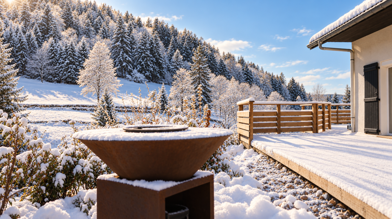 Brasero hiver