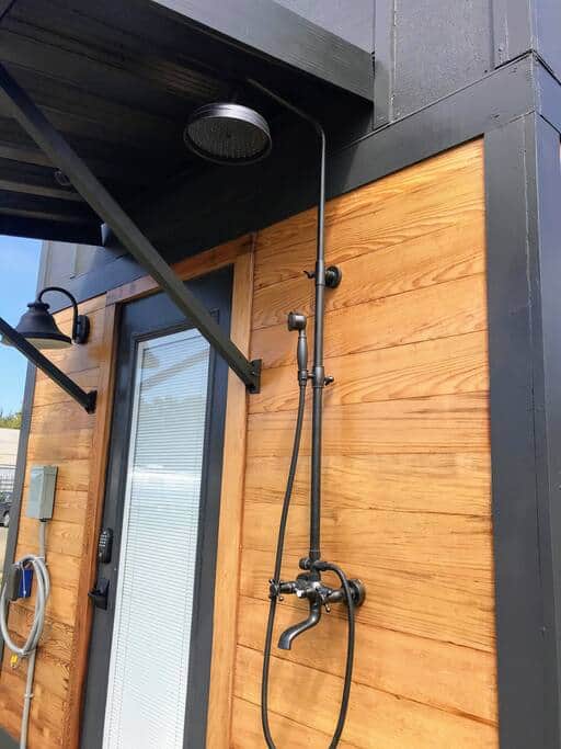Outdoor shower