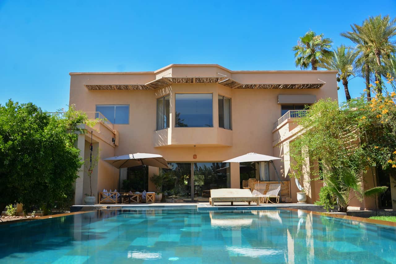 Pool To Villa
