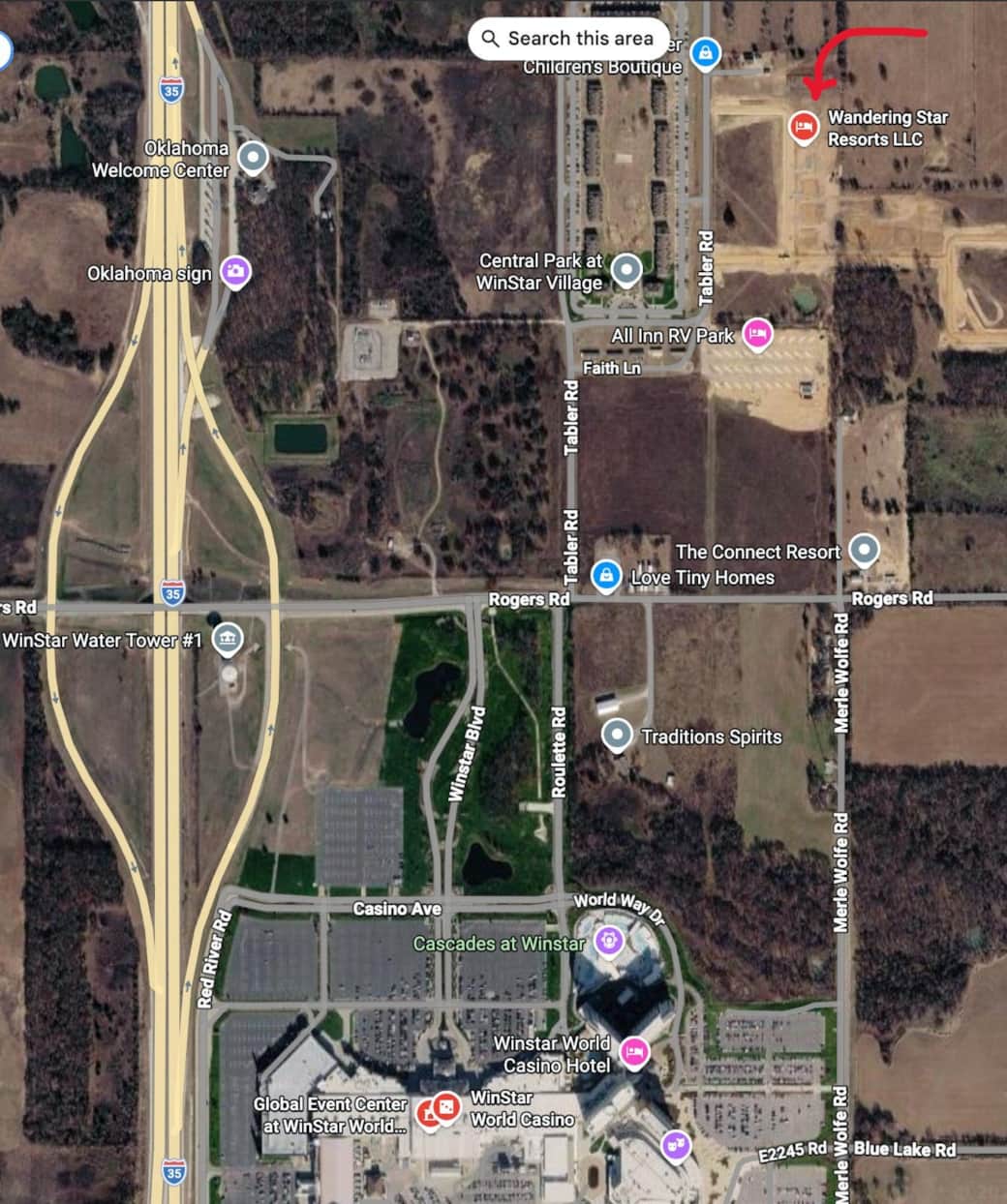 Map of the property location
