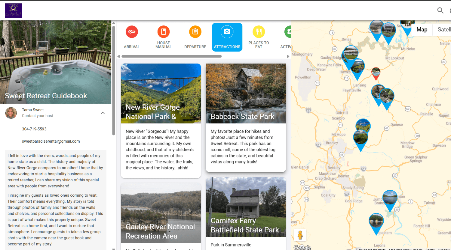 Interactive Digital Guidebook