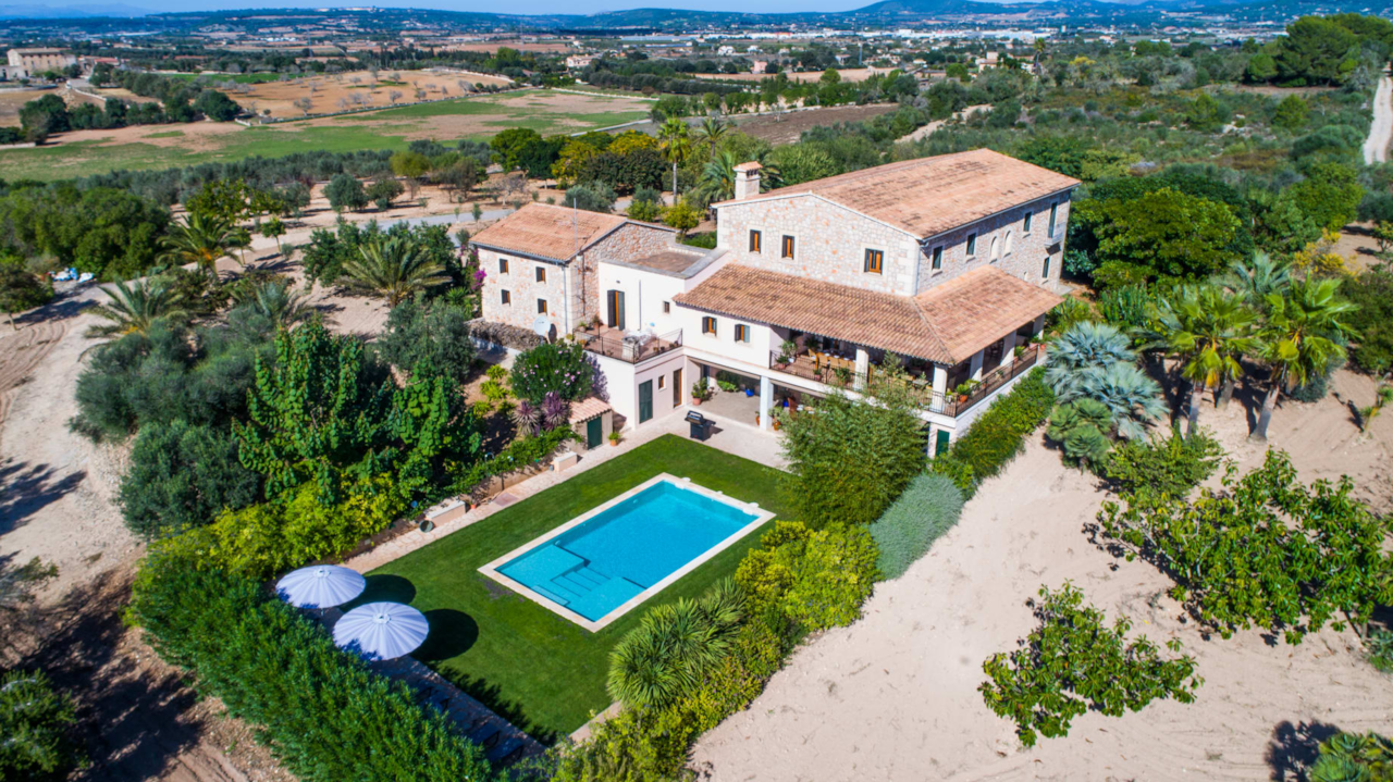 Aerial view Cancorem de Son Moix