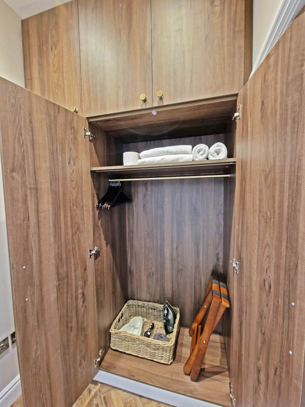 Large fitted wardrobe