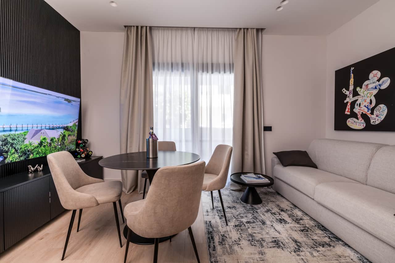 Dining and Living Area Overview