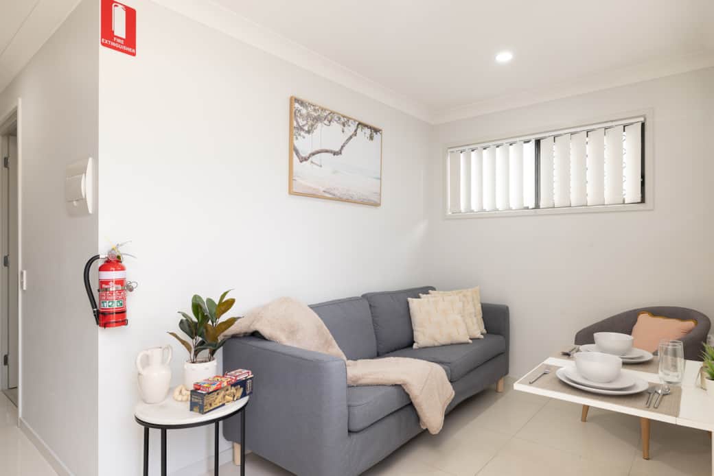 Living Area: Open living space with comfortable seating 