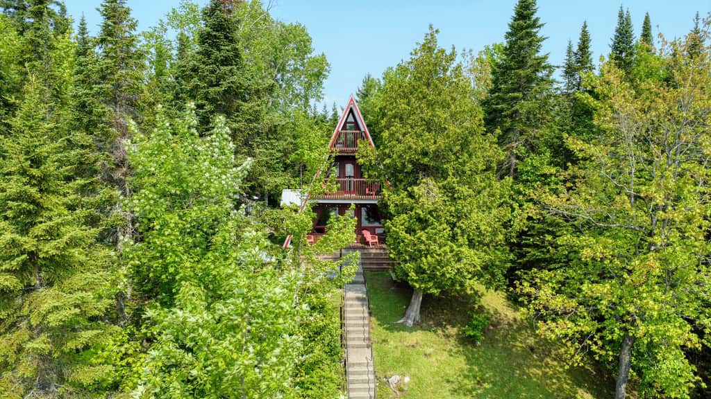 Exterior, view from the air
