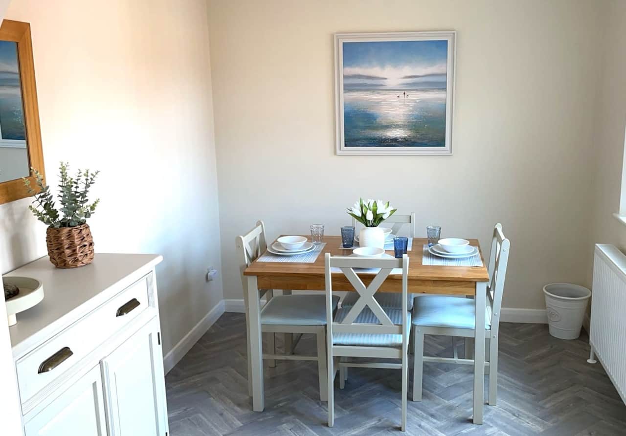 Dining Area leading from Kitchen