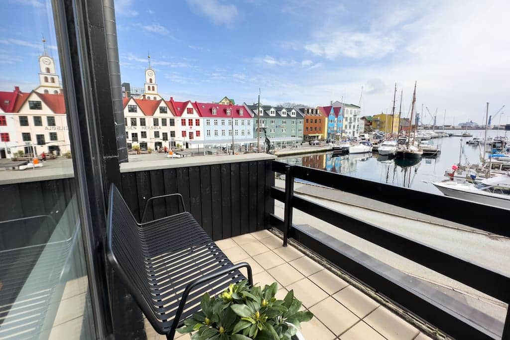Relax and take in the breathtaking marina view from your own private balcony