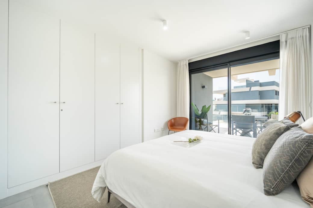 Closet and storage space for a hassle-free stay.