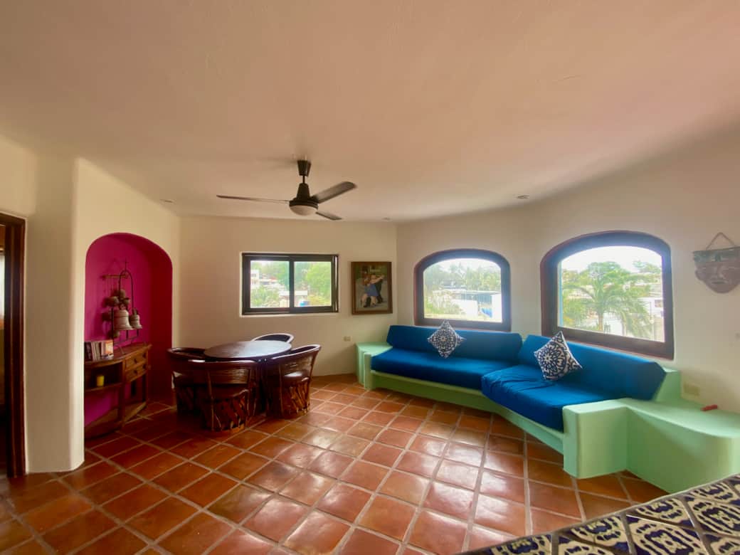 Dining and living room