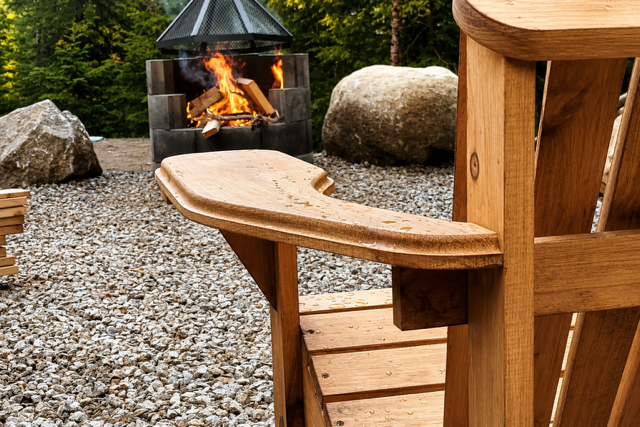 Outdoor fireplace